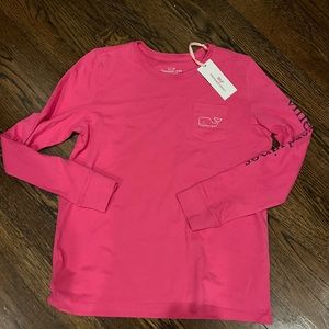 NWT Vineyard Vines long sleeve tee, youth size Large (14)